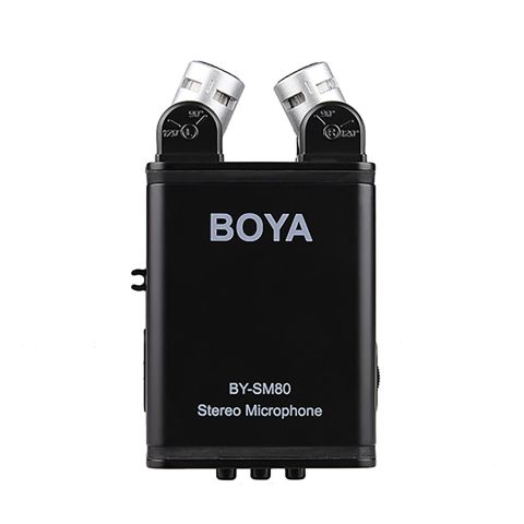 Boya BY-SM80 Profesyonel Stereo Kamera Mikrofonu
