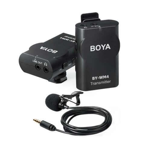 Boya BY-WM4 Telefon Kablosuz Mikrofonu