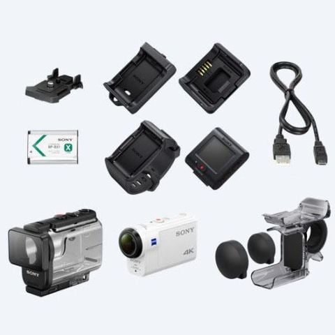 Sony FDR-X3000R 4K Aksiyon Kamera Batarya Powerbank + AKA-FGP1