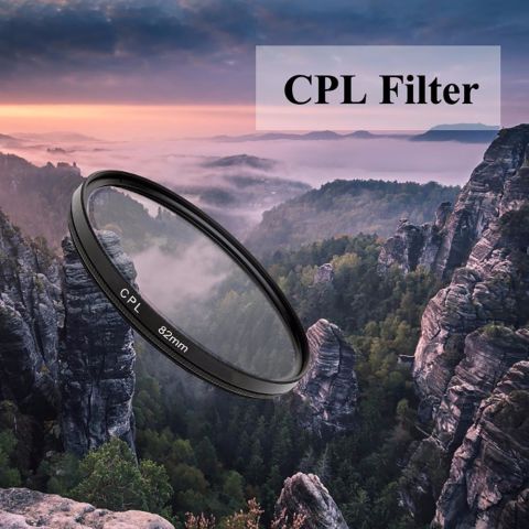 82mm CPL Polarize Filtre