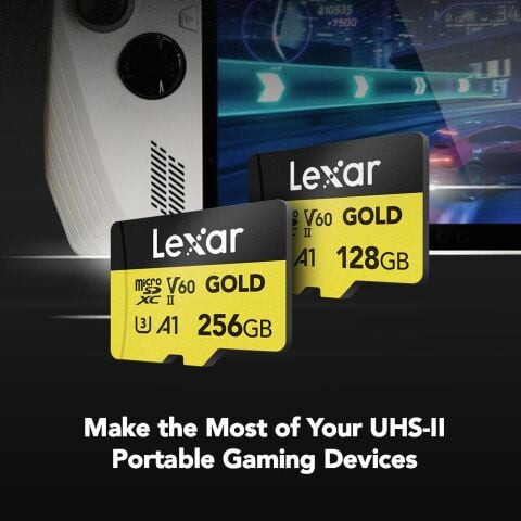 Lexar Professional 256GB 280 MB/s Gold Micro SD Hafıza Kartı