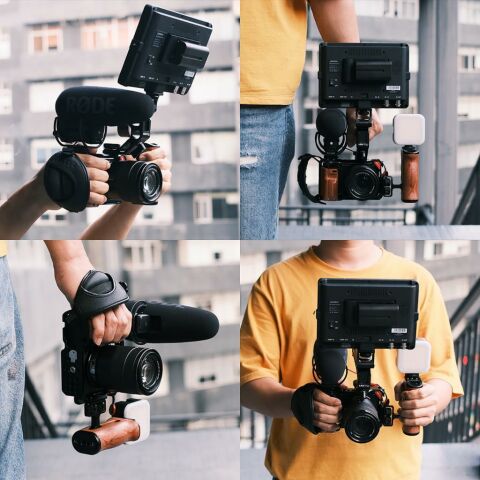 UURig C-A6400 V2 Sony A6400 Vlog Cage Çerçeve