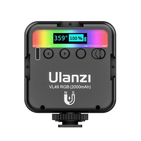 Ulanzi VL49 RGB Mini Led Vlogger Youtuber Işık