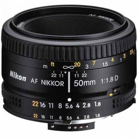 Nikon 50mm f/1.8D Lens