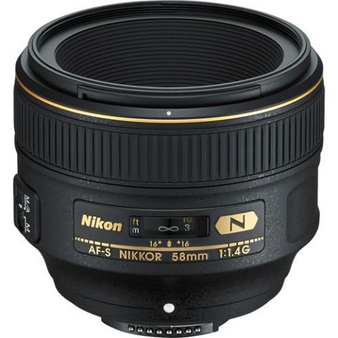 Nikon 58mm f/1.4G Lens