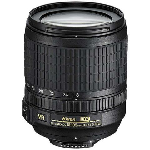 Nikon 18-105mm f/3.5-5.6G ED VR Lens