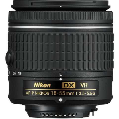 Nikon 18-55mm f/3.5-5.6G AF-P VR Lens