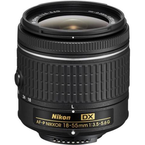 Nikon 18-55mm f/3.5-5.6G AF-P Lens