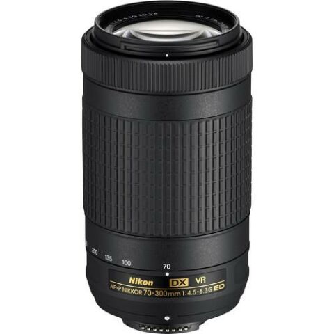 Nikon 70-300mm f/4.5-6.3G ED VR AF-P Lens