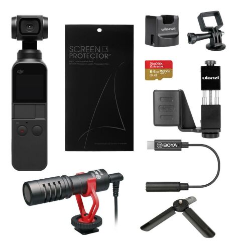 DJI Osmo Pocket 4K Kameralı Gimbal ve Aksesuar Kiti - 3