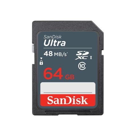 SANDISK Ultra 64GB 48mb/s SDXC Hafıza Kartı
