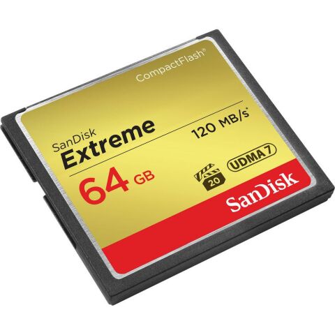 SANDISK Extreme 64GB 120mb/s CompactFlash Hafıza K