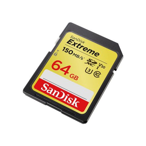 Sandisk Extreme 64GB 150mb/s SDXC Hafıza Kartı