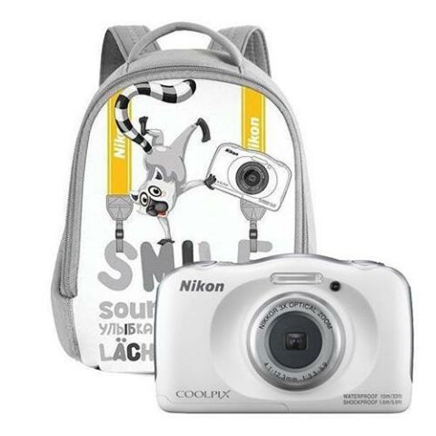 Nikon COOLPIX W100 Su Altı Dijital Fotoğraf Makinesi - Beyaz