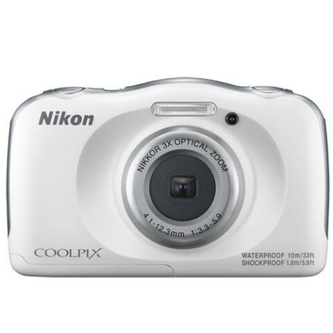 Nikon COOLPIX W100 Su Altı Dijital Fotoğraf Makinesi - Beyaz