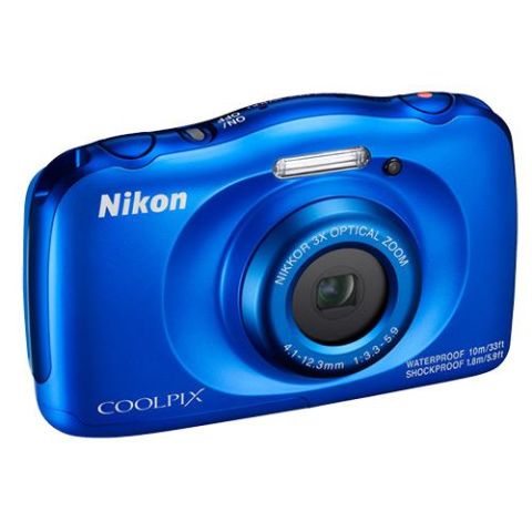 Nikon COOLPIX W100 Su Altı Dijital Fotoğraf Makinesi - Mavi