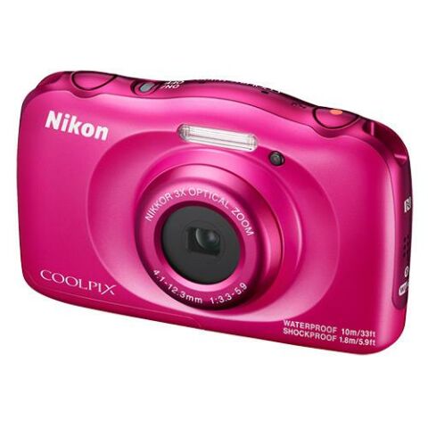 Nikon COOLPIX W100 Su Altı Dijital Fotoğraf Makinesi - Pembe