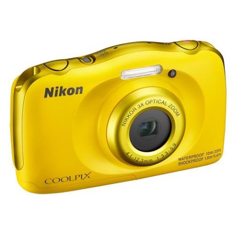Nikon COOLPIX W100 Su Altı Dijital Fotoğraf Makinesi - Sarı