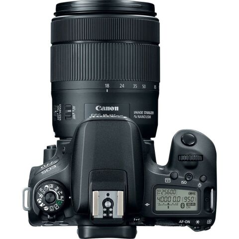 Canon EOS 77D 18-135mm IS USM DSLR Fotoğraf Makinesi