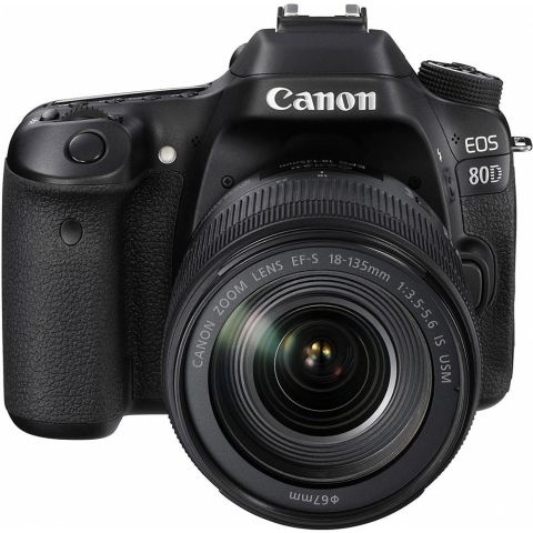 Canon EOS 80D 18-135mm IS USM DSLR Fotoğraf Makinesi