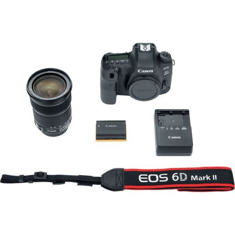 Canon EOS 6D Mark II 24-105mm IS STM DSLR Fotoğraf Makinesi