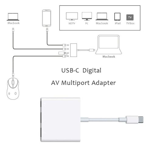 Ce-link USB 3.1 Type-C to HDMI Çevirici Multiport