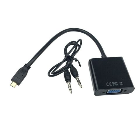 Ce-Link Micro Hdmi to Vga Kablo+Sesli