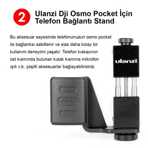 Dji Osmo Pocket İçin Aksesuar Seti V2