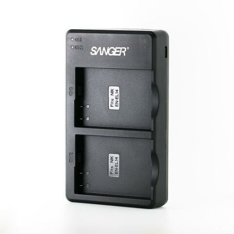Sanger EN-EL14 Nikon İkili USB Şarj Aleti
