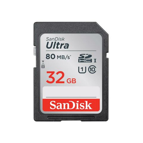 SANDISK Ultra 32GB 80mb/s SDHC Hafıza Kartı