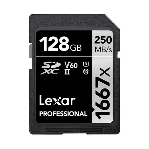 Lexar Professional 128GB 250mb/s SDXC Hafıza Kartı