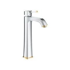 Grohe Grandera Yüksek Tip Lavabo Bataryası, Krom-Altın