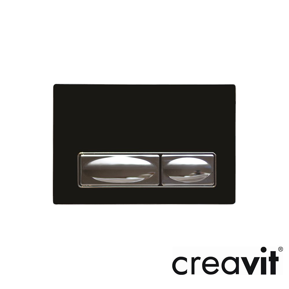Creavit Design Siyah Kumanda Paneli (Solid Cam & Metal)