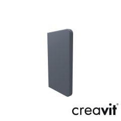 CREAVİT Pisuar Ara Bölme 5 cm Ekstra - Basalt Mat