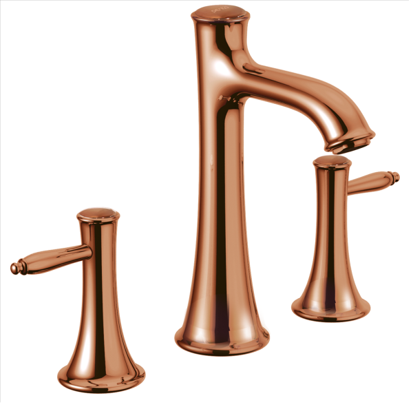 Penta Bosphorus 3 Delikli Lavabo Bataryası Bronz