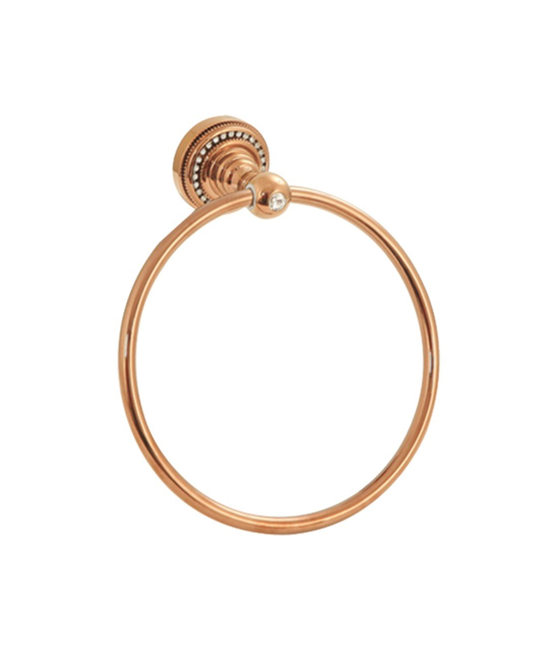 Crystal Rose Gold Halka Havluluk