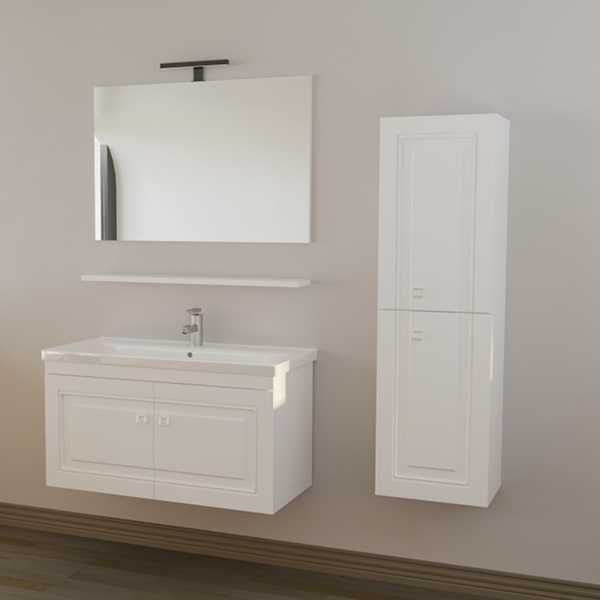 Belinza Stare 85 cm Banyo Dolabı Beyaz