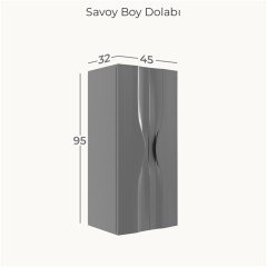 Belinza Savoy 45 cm Boy Dolabı