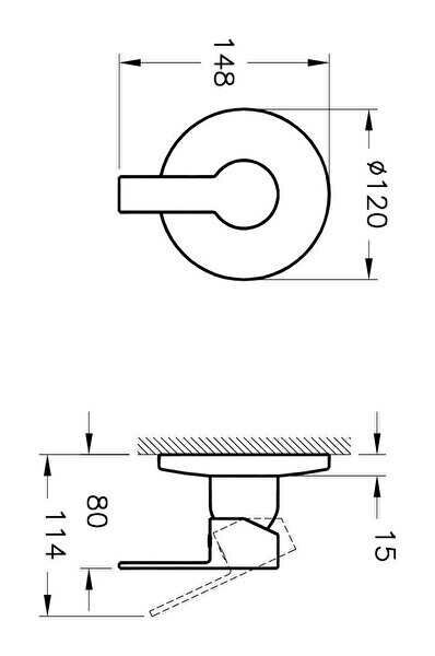 Artema Fold S Ankastre Duş Bataryası Krom