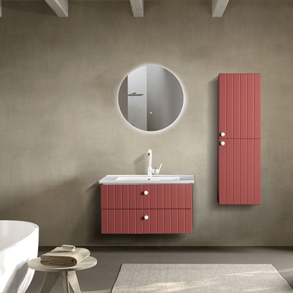 C Line 100 cm Tile Banyo Dolabı