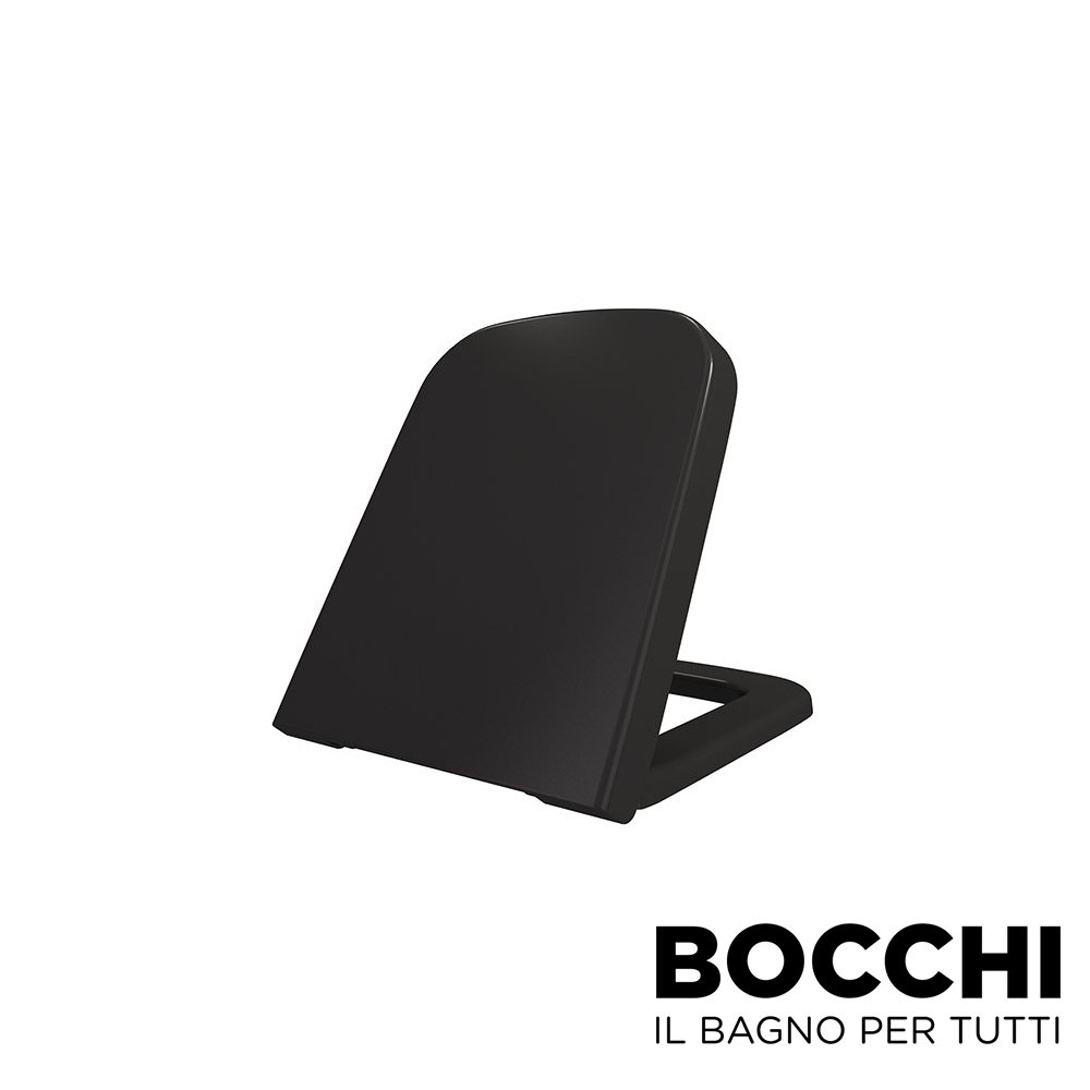 BOCCHI Tutti S Klozet Kapağı Mat Siyah