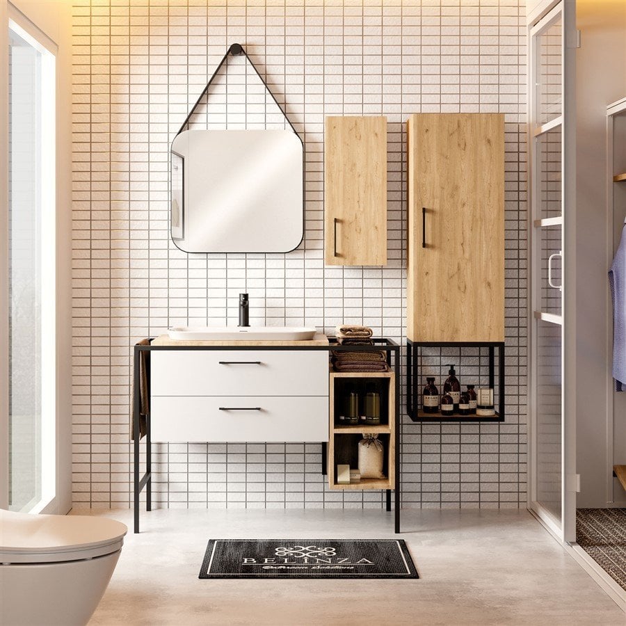 Belinza Aria 110 cm Banyo Dolabı