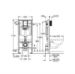 Grohe Rapid SL Gömme Rezervuar