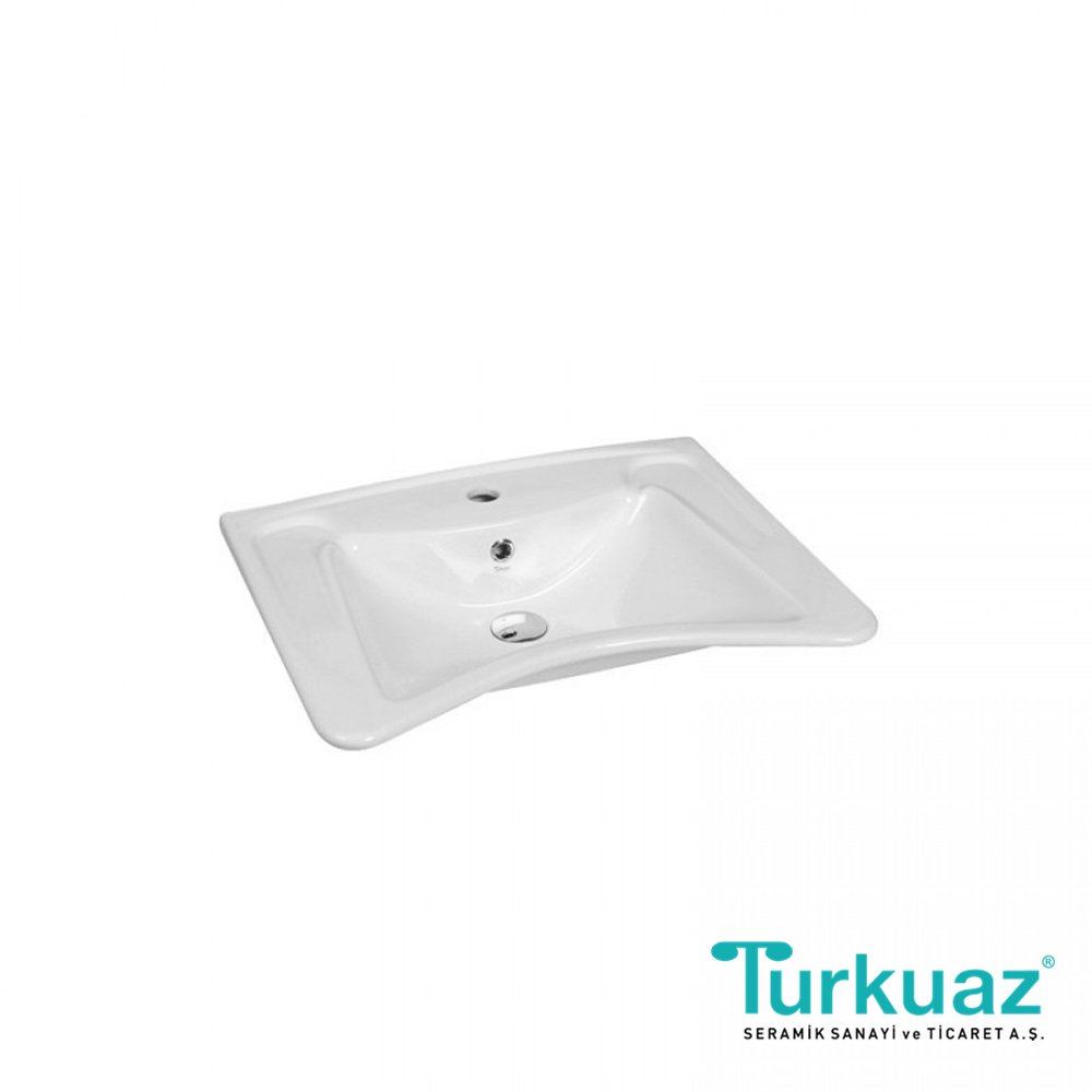 Turkuaz  Bedensel Engelli Lavabo 60 cm