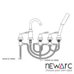 NEWARC Golden Küvet Bataryası