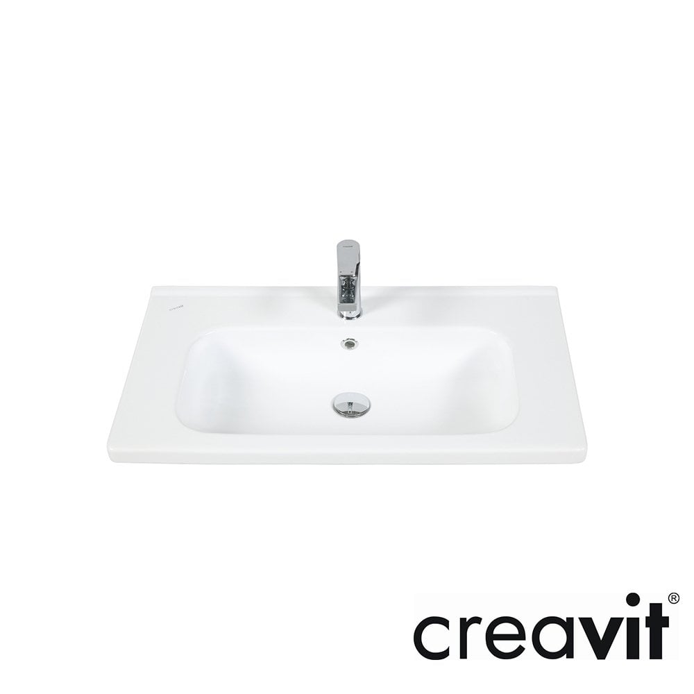 CREAVİT İdeal 45x80 cm Lavabo Exstra Beyaz