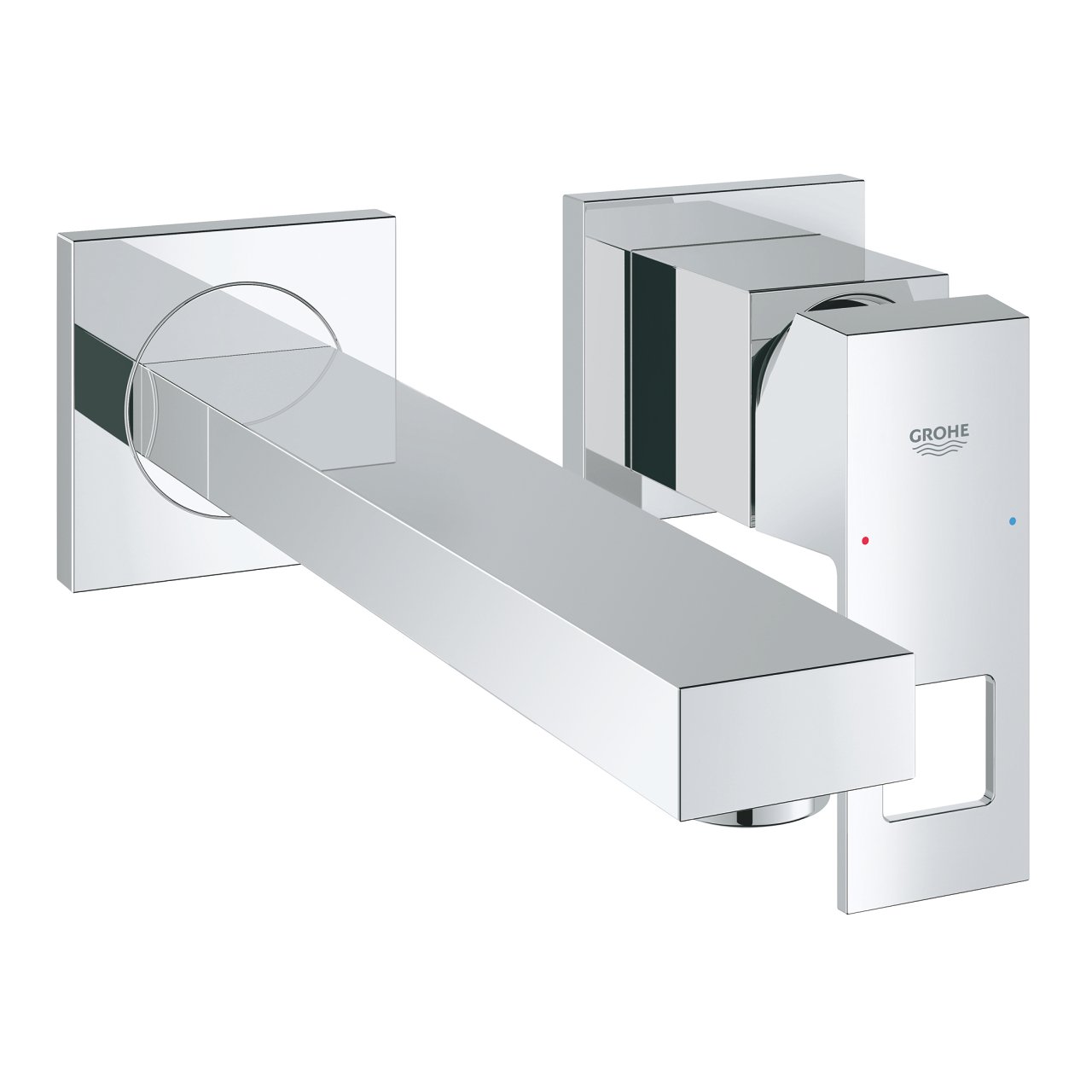 Grohe EUROCUBE İKİ DELİKLİ LAVABO BATARYASI M-BOYUT