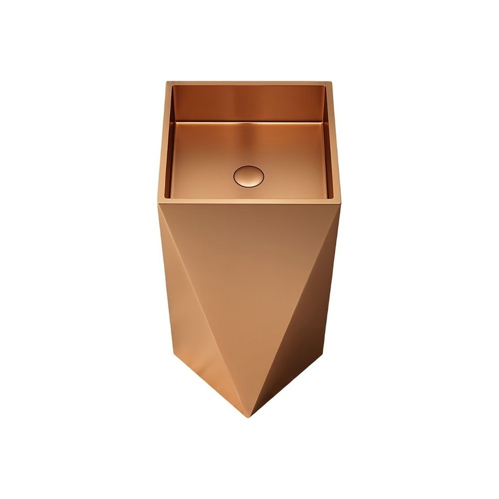 Graffe Prisma Rose Gold Paslanmaz Çelik Monoblok Lavabo