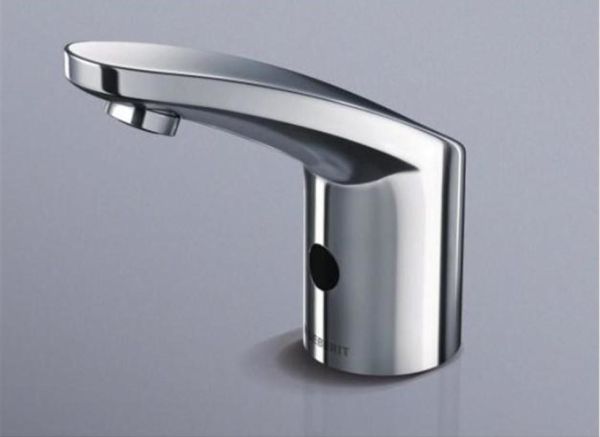 Geberit Type 185 Çift Su Girişli  Fotoselli Lavabo Bataryası Elektrikli