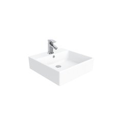 CREAVİT Next 50x50 cm Setüstü Düz Kare Lavabo